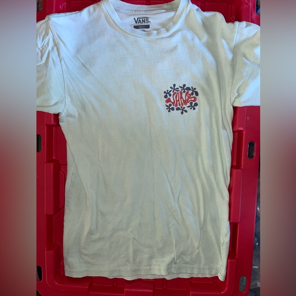Vans light green tshirt